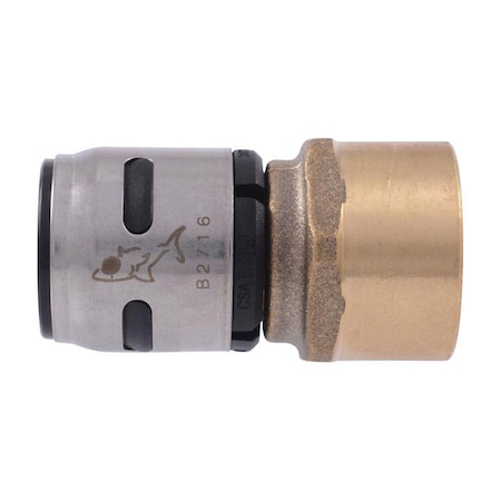 Sharkbite EvoPEX Push to Connect 1 in. Push x 1 in. Dia. FNPT Female Adapter 4914966